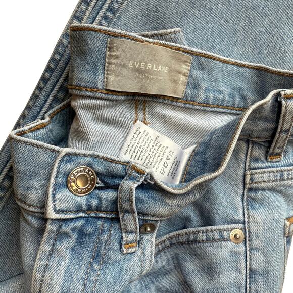 Everlane Light Blue Flare & Wide Leg Jeans - Picture 3 of 4